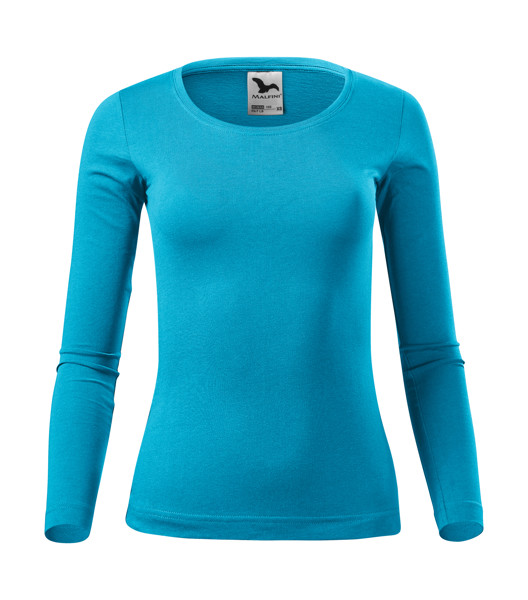 Triko Dámské Malfini® Fit-T Ls - Tyrkysová / 2XL