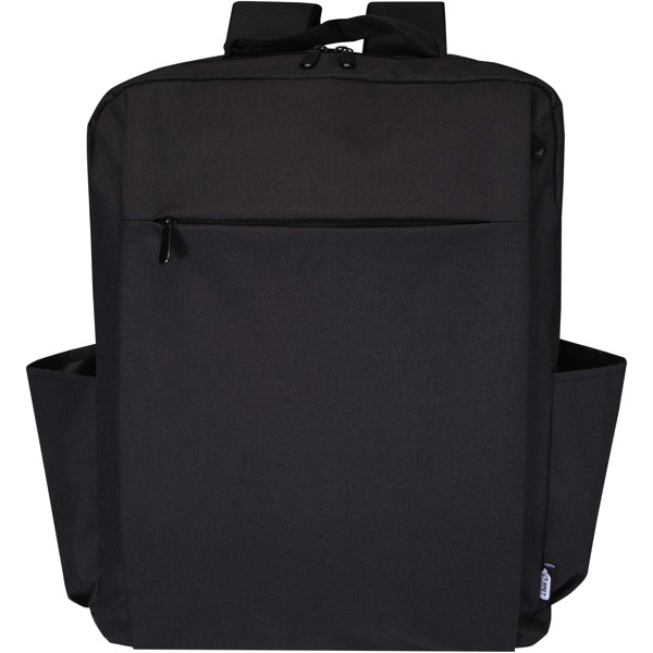 Libra 15" Laptop-Rucksack aus recyceltem GRS-Material 15 L - Heather Charcoal