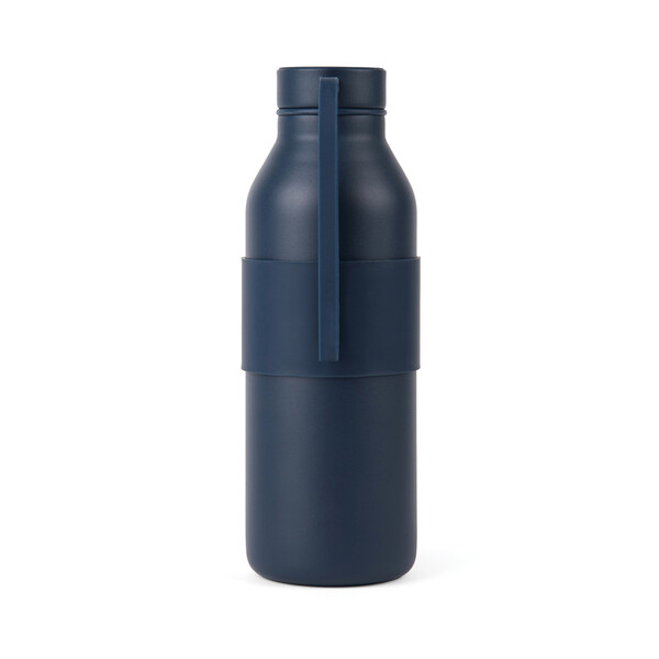 VINGA Bouteille Iso avec dragonne 500ml Niro en acier RCS - Bleu Marine