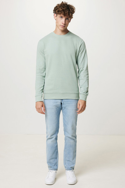 Mikina Iqoniq Zion z recykl. bavlny - Iceberg Green / XL
