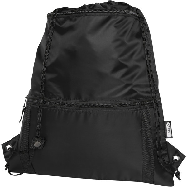 Adventure recycelte isolierter Sportbeutel 9L - schwarz