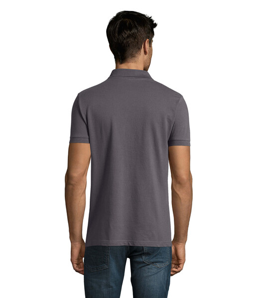 PERFECT MEN Polo homen 180g - Cinza EscuroL