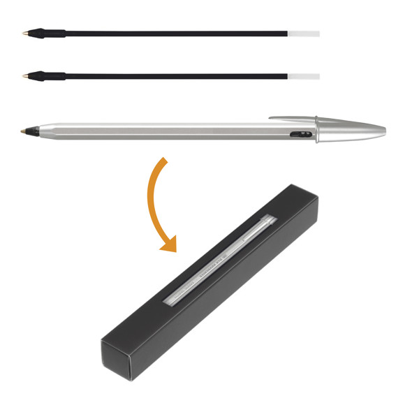 BIC® Cristal® ReNew - Metalizado Tinta Azul