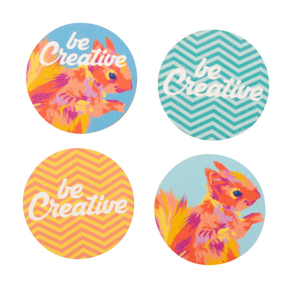 Custom Magnetic Badge WooBadge - Natural