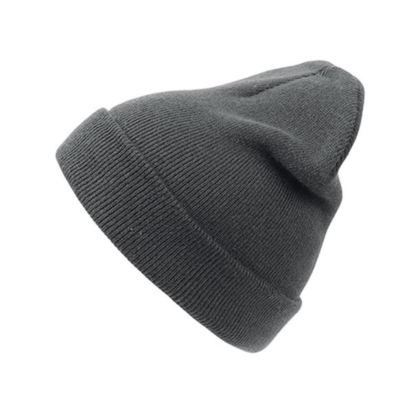 Gorro Wind, 100% Acrílico - Cinza Escuro