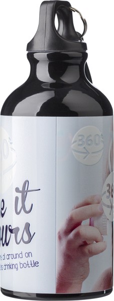 Garrafa de alumínio 400ml Santiago - White