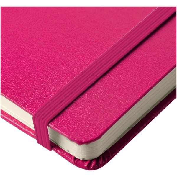 Bloco de notas A5 com capa dura "Classic" - Magenta