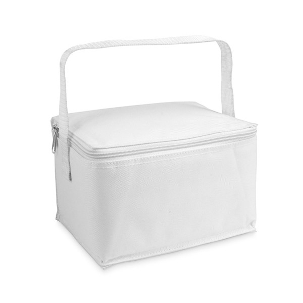 JEDDAH. Cooler bag 3 L in 600D - White