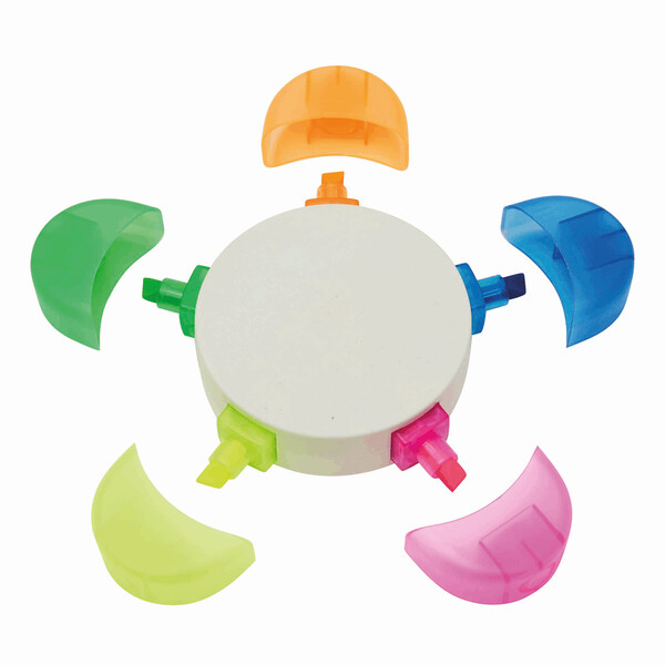 Flower-Shaped Highlighter Flower