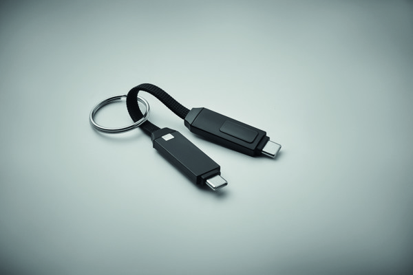 60W charging cable keyring Keysto