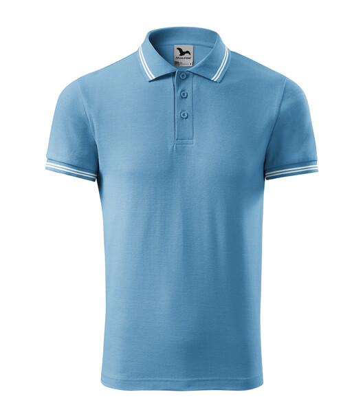 Polokošile Pánská Malfini® Urban - Azurově Modrá / 2XL