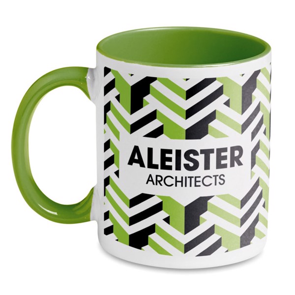 Coloured sublimation mug Sublimcoly - Green