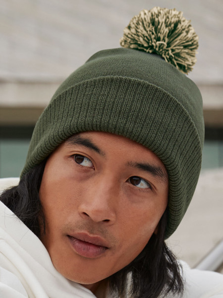 Snowstar Beanie - White / Black