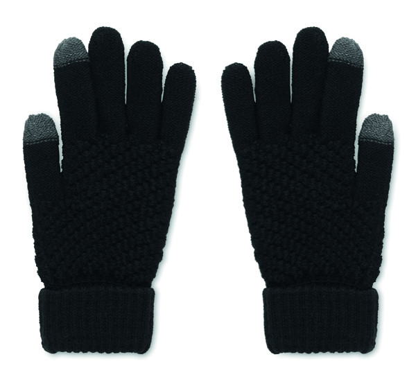 Luvas tácteis de tapete Takai - Preto