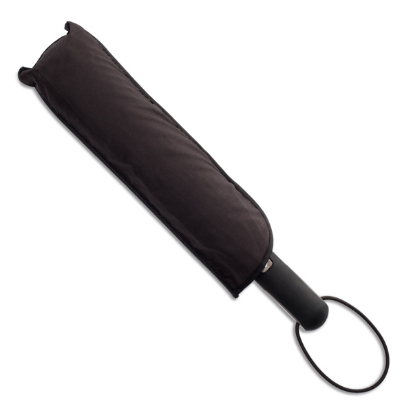 Vernier foldable stormproof umbrella - Black