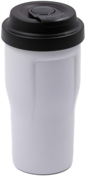 BrandCharger Posh Café reisbeker 510 ml - wit