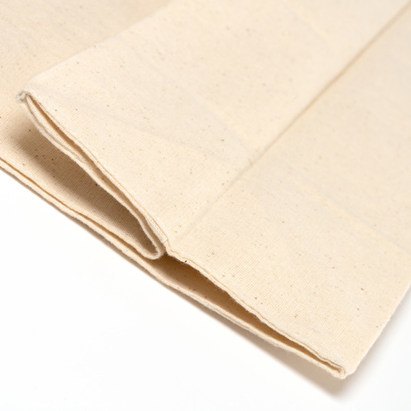 Bolsa de algodón personalizada con fuelle 140 g/m²