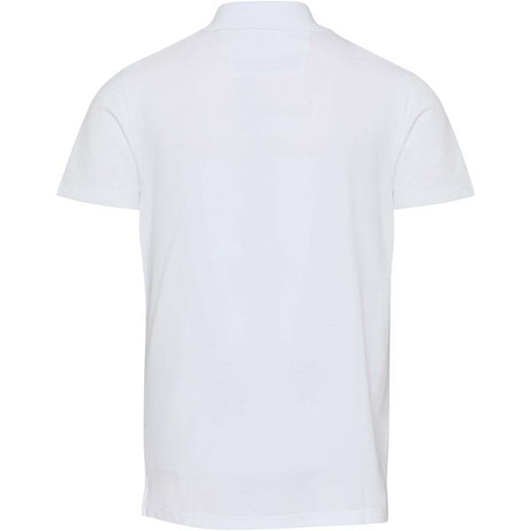 Graphite 180 g/m² unisex OCS organische polo met korte mouwen - Wit / M