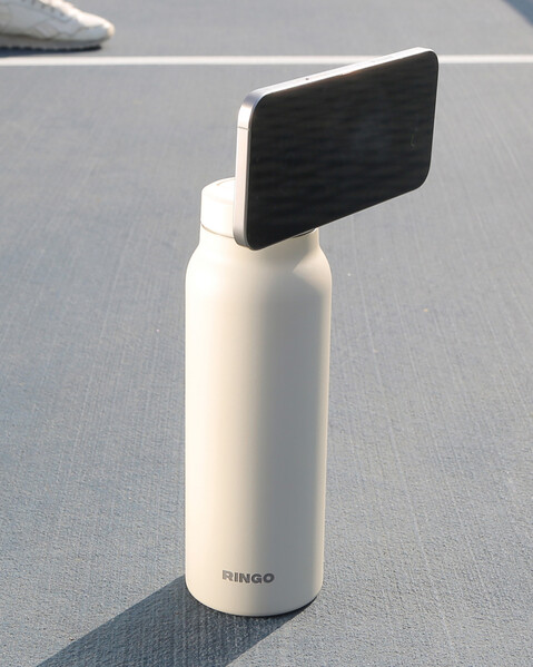 Láhev na vodu RINGO Pro MagSafe® s magnet. kroužkem 710 ml - Off White