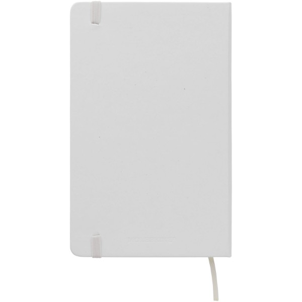 Carnet Classic L à couverture rigide - réglé - Blanc