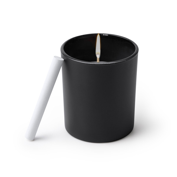 Vela aromática personalizada de cerámica con tiza para escribir