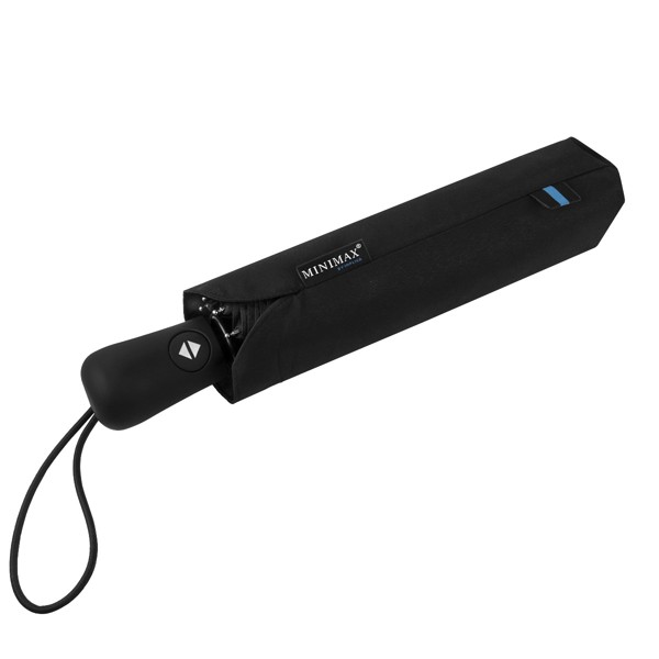 MINIMAX - ECO - Ouverture et fermeture automatique - Impermable au vent -  100 cm - Noir