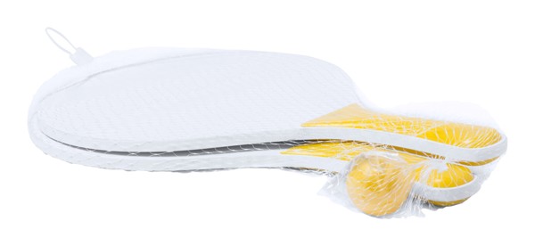 Plážový tenis Evira - Žlutá / Bílá