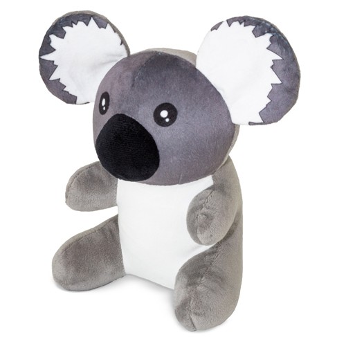 4 PLUSH ANIMALS SET "HAPPY ZOO"