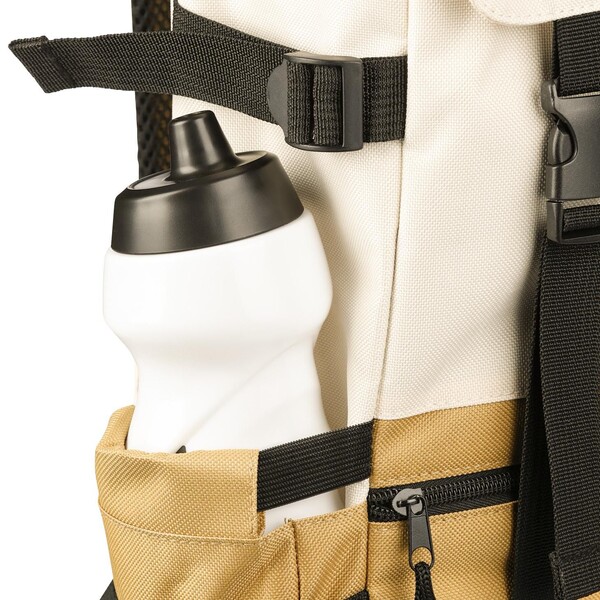 Mochila Vayo 2-tone | Reciclada | Portátil 15" | 11 l - caqui