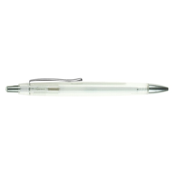 Notebook approx. A6 with ball pen - white