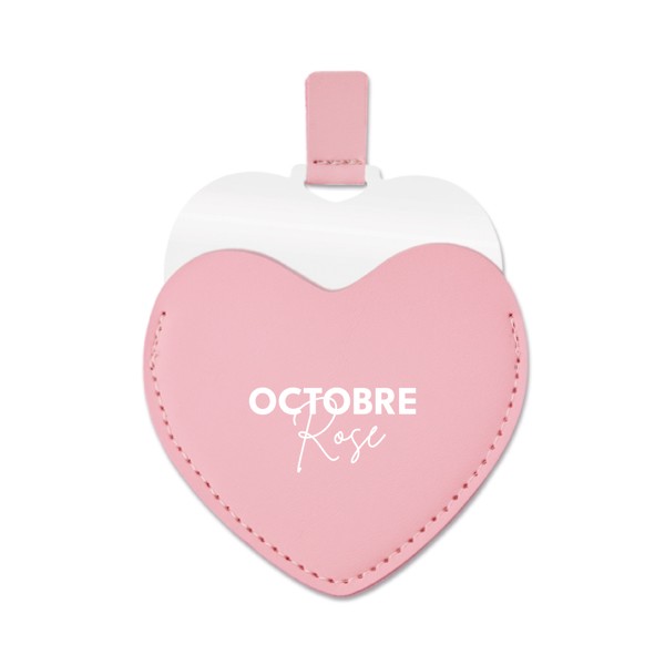 Miroir - Rose + impression