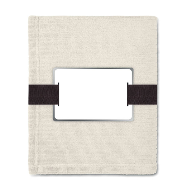 Cap Code fleece blanket 125x150 cm, 240 g/m² - Beige