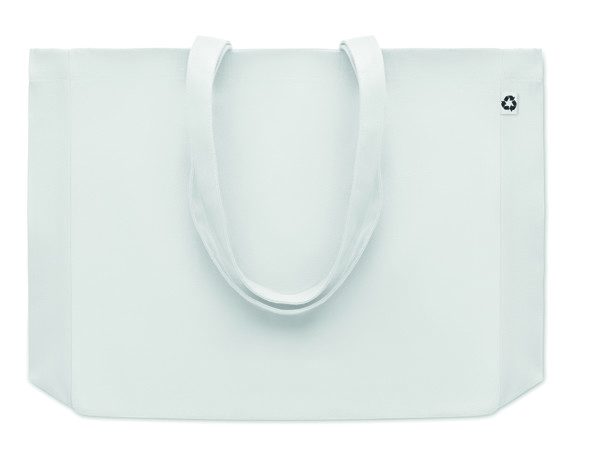 Sac  toile recyclée 280 gr/m ² Respect Coloured - Blanc