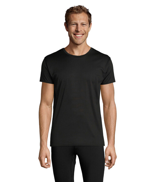SPRINT UNI T-SHIRT 130g - Czarny / 3XL