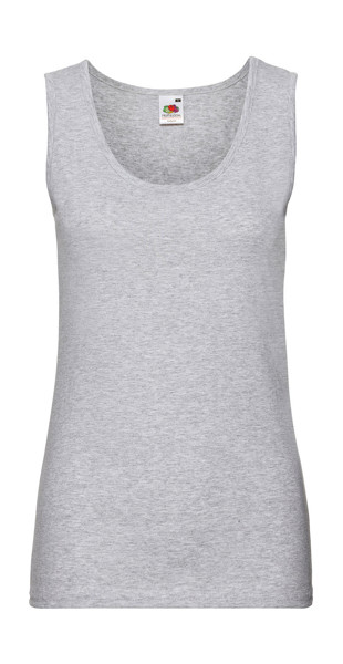 Ladies Valueweight Vest - White / L