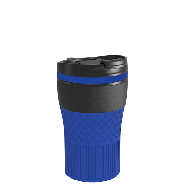 BAYAMO CORPORATE - Mug: black, Ring: blue, Sleeve: blue