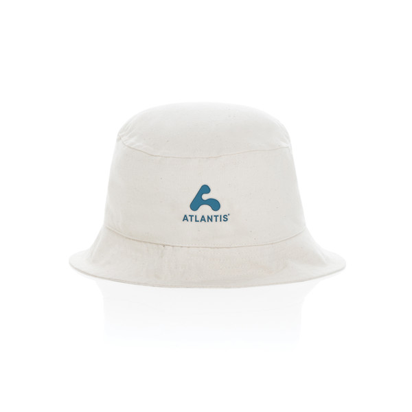 Impact Aware™ 285 gsm rcanvas one size bucket hat undyed - Off White