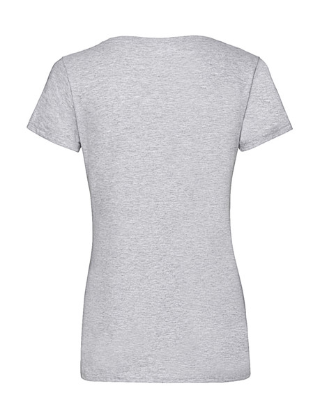 Ladies Valueweight V-Neck T - White / XL