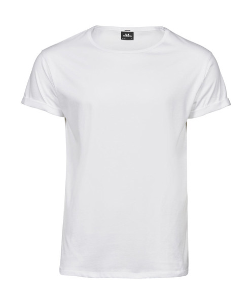 Roll-Up Tee - White / 2XL