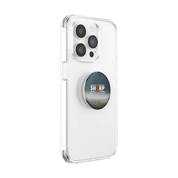 PopSockets® phone holder PopGrip Plant | Plant-based - transparent