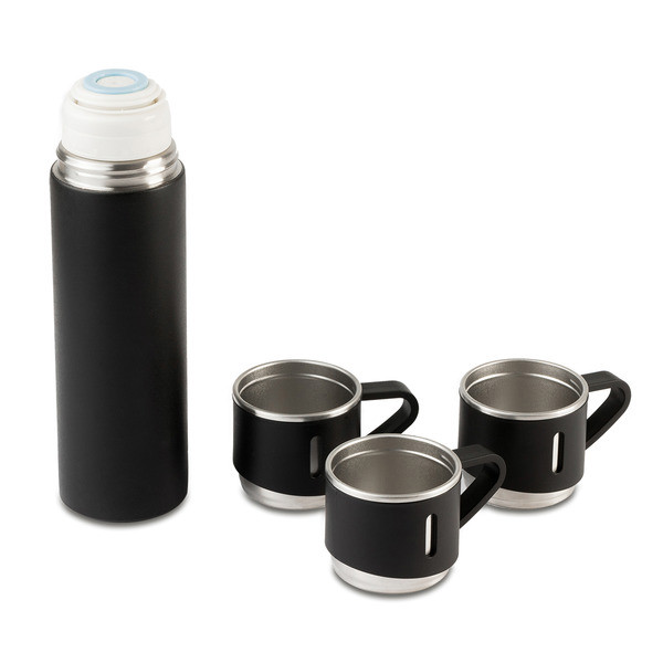 500 ml Attu vacuum flask set - Black