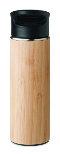 Nanda bamboo vacuum flask, 450 ml