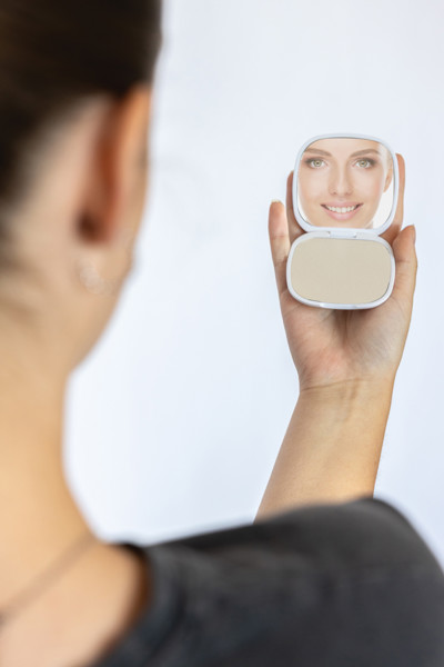 Make-up zrcátko Reflecta z RCS RPET - Bílá