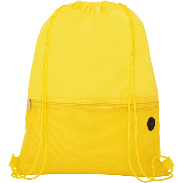 Zaino Oriole in mesh con cordoncino - 5L - Giallo