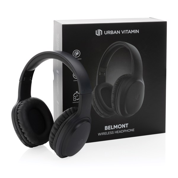 Urban Vitamin Belmont wireless headphone - Black