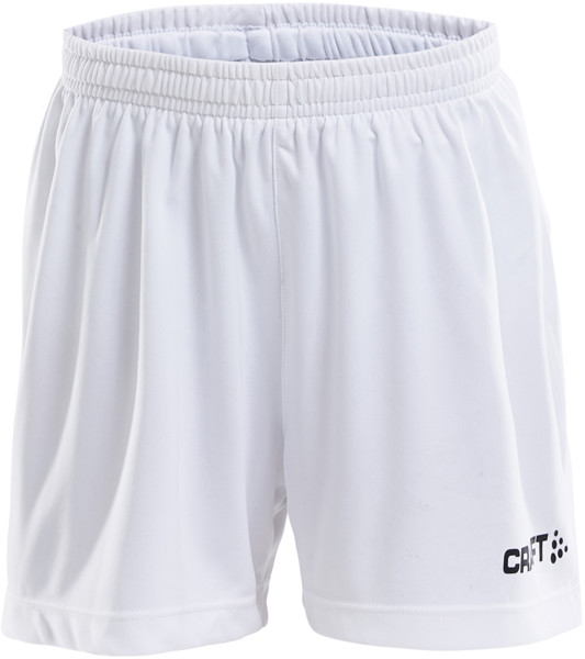 Kids' Sport Shorts Craft | Squad Go Short Solid Jr - White / 146-152