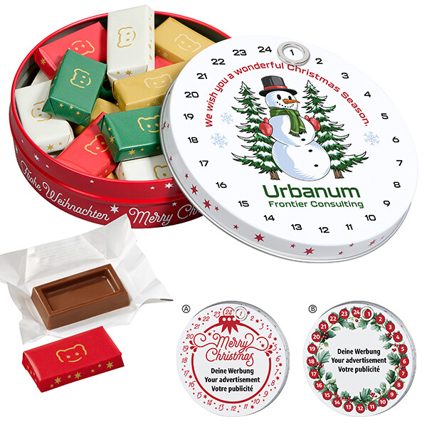 Magnetic Tin A. Calendar CC Naps