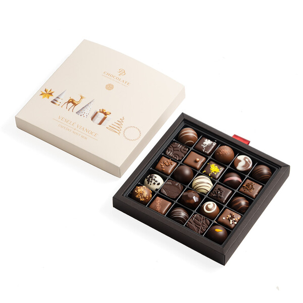 Vianoce - Bonboniéra Luxury 25 Cream