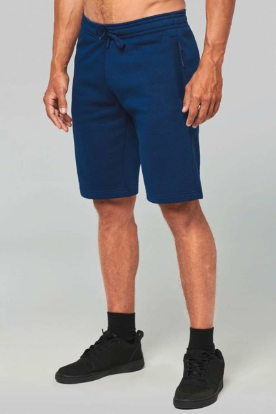 Adult Fleece Multisport Bermuda Shorts - Black / M