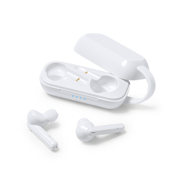 Personalised wireless earbuds Bluetooth 5.0 with charging case